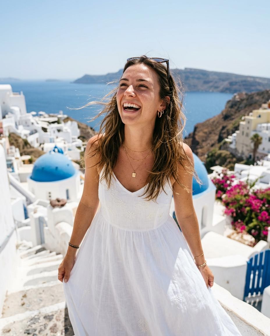 Santorini Błękit 8